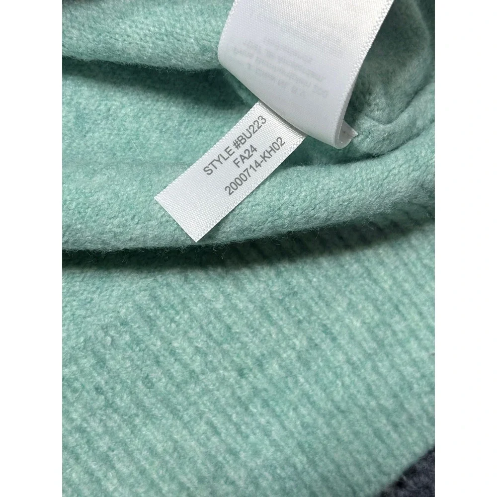 J.Crew Sweater Women S Mint Green Excellent Extra-Soft Crewneck Wool Blend‎
